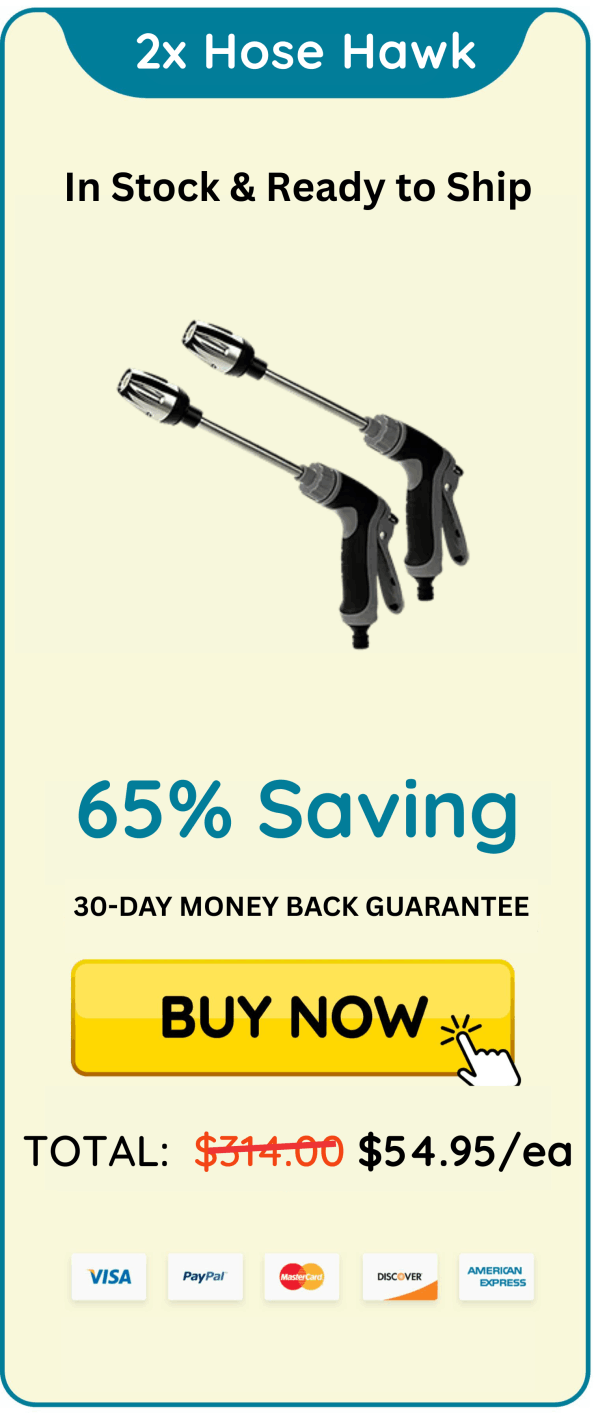 65% Discount for Double Hose Hawk